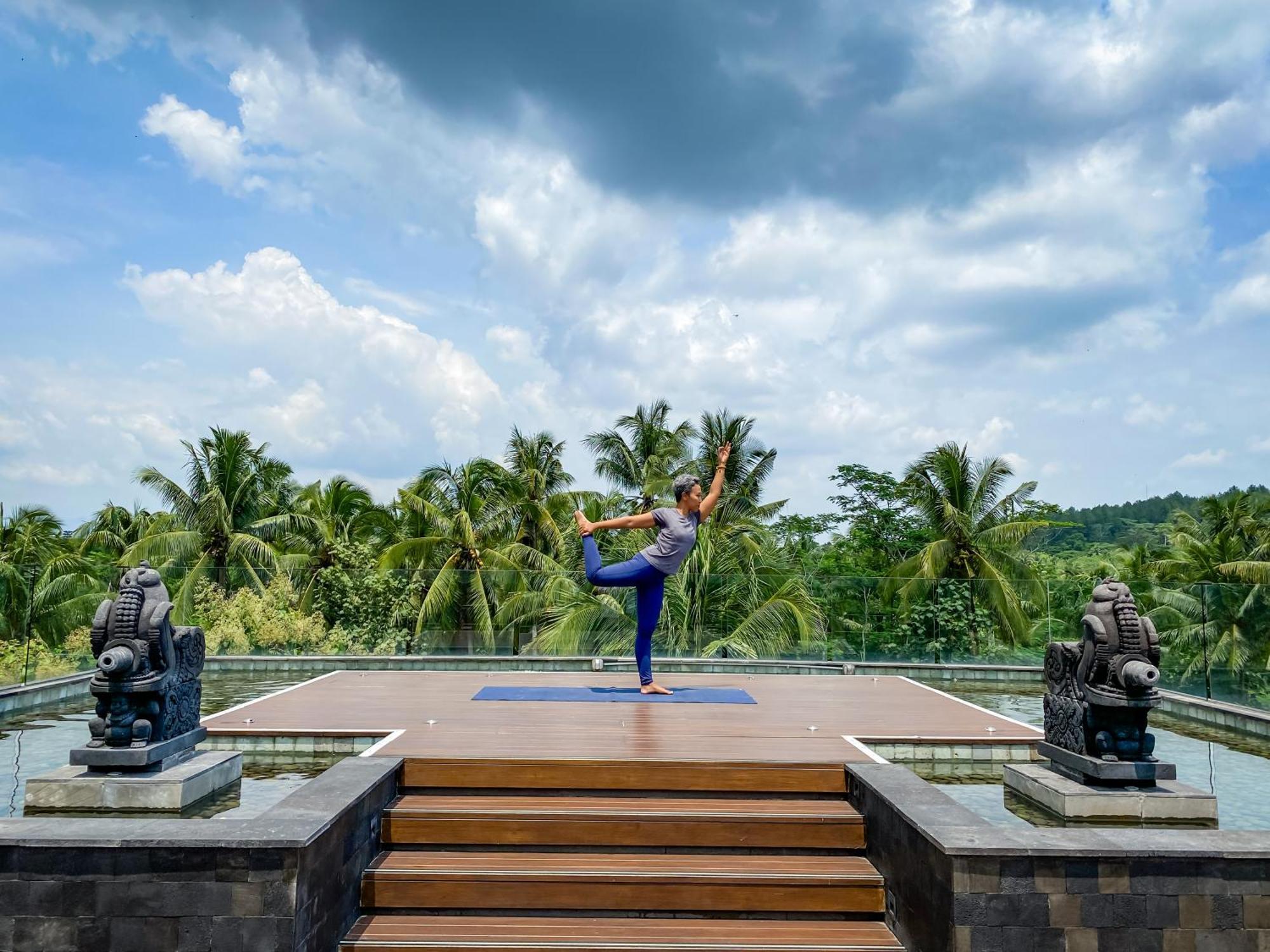 Hotel Le Temple Borobudur Magelang Bagian luar foto