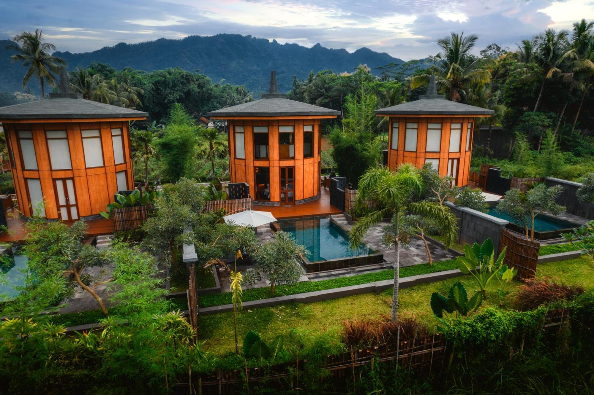 Hotel Le Temple Borobudur Magelang Bagian luar foto