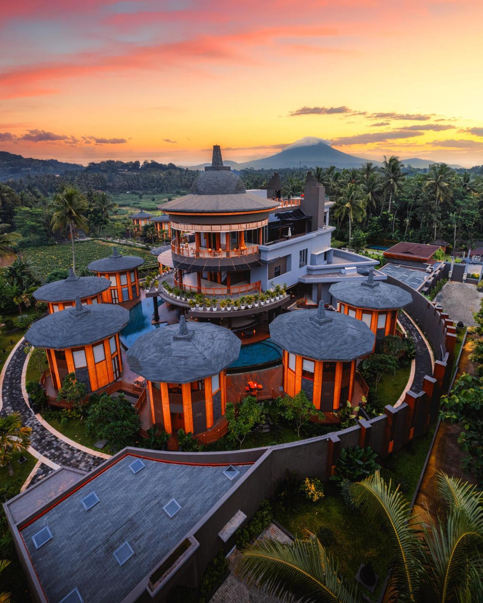 Hotel Le Temple Borobudur Magelang Bagian luar foto