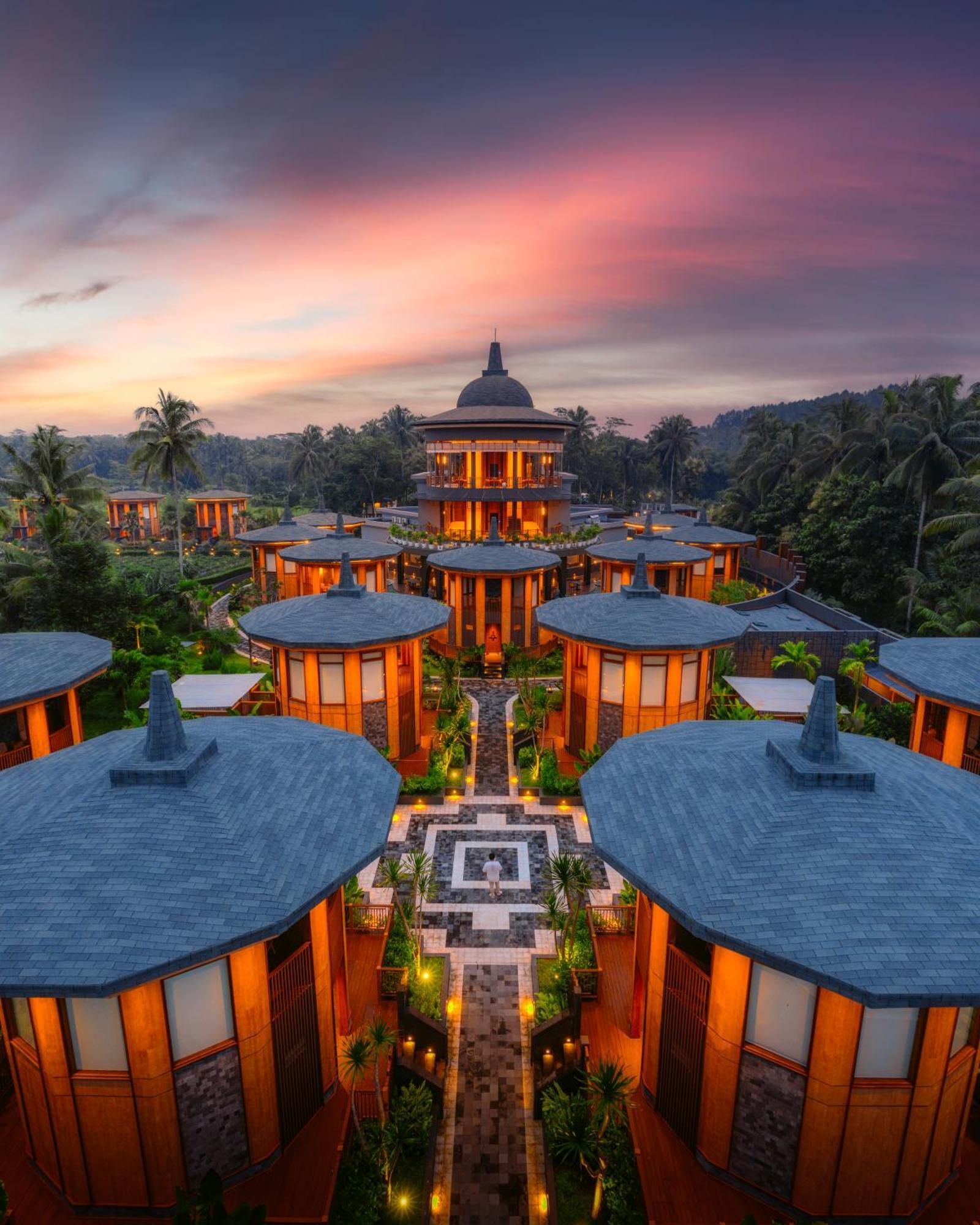 Hotel Le Temple Borobudur Magelang Bagian luar foto